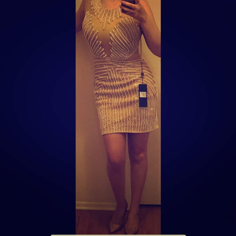 Beautiful Beaded Designer Dress